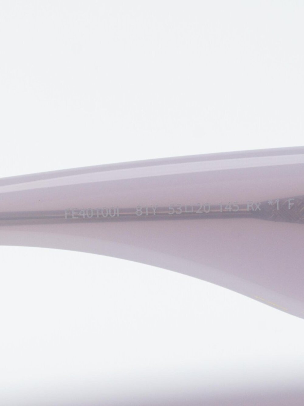 Fendi Women Sunglasses Violet Lilac Square FE40100I 81Y NEW AUTHENTIC - Picture 7 of 8